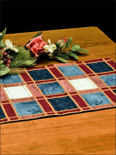 Free Runner Plaid Mine Quilting table  Make runner Easy Patterns  easy Table
