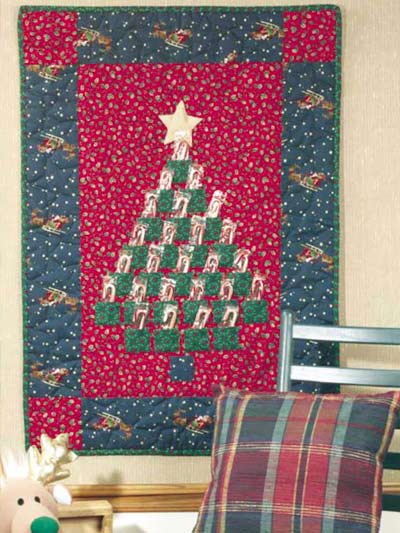 Free Christmas quilt patterns - Quilted Advent Calendar