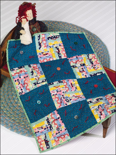 Old-Fashioned Scrappy Quilt Pattern