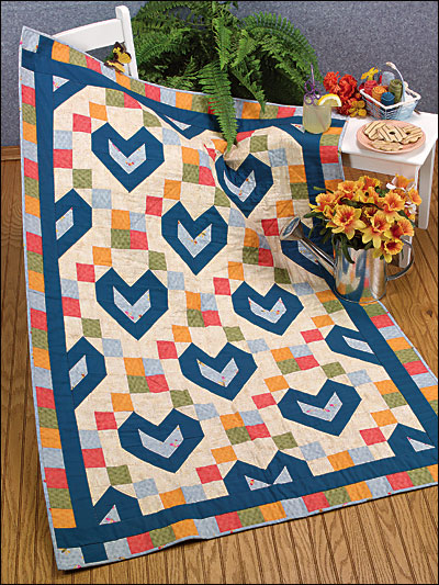 Baby Blocks With Love Quilt Pattern