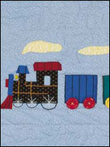 Little Sleepy Railroad Quilt Pattern