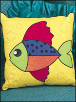 Fish Story Accent Pillow