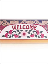 Welcome Door-Top Banner